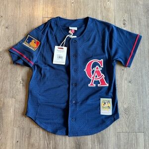 Bo Jackson California Angels Mitchell & Ness Jersey, Men’s Medium, NWT